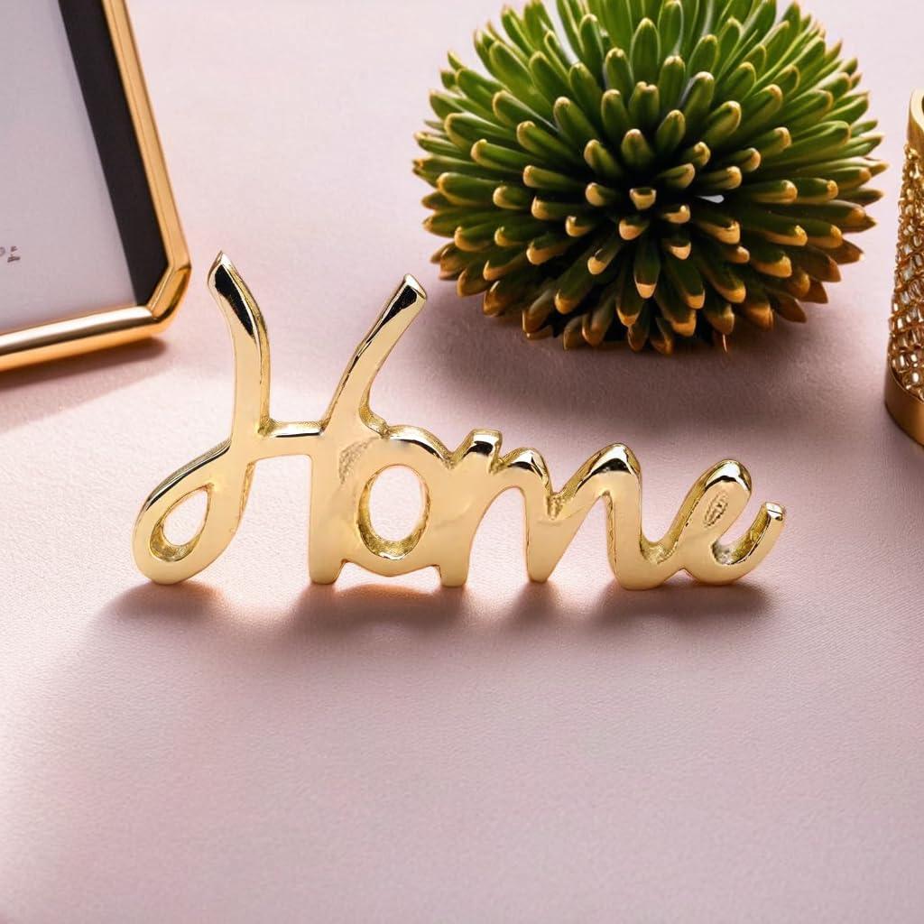 Tabletop FreeStanding | Sign-Home | - Gold