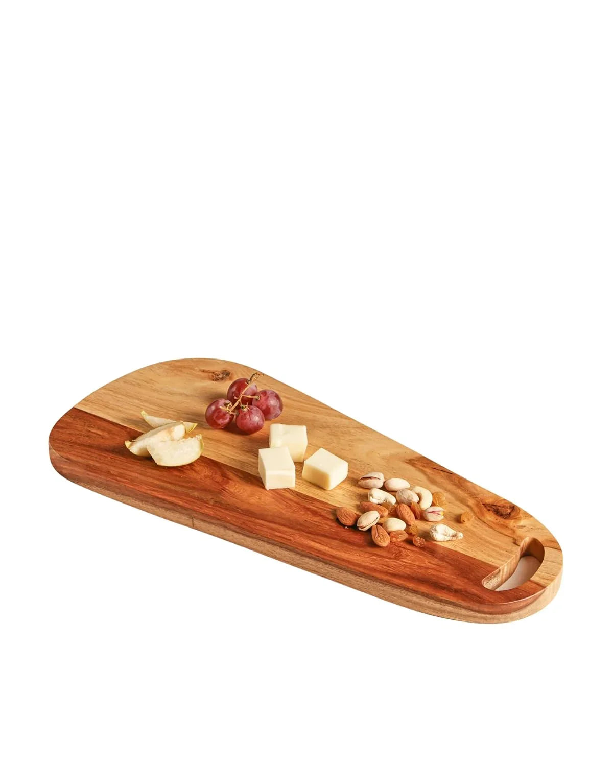 Asymmetric Sheesham Wood Platter cum Cheese Board