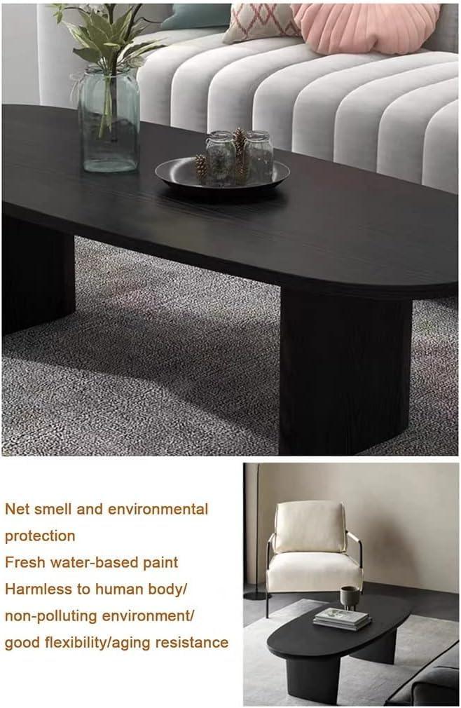 Lucas Solid Mango Wood Coffee Table for Living Room | Center Table