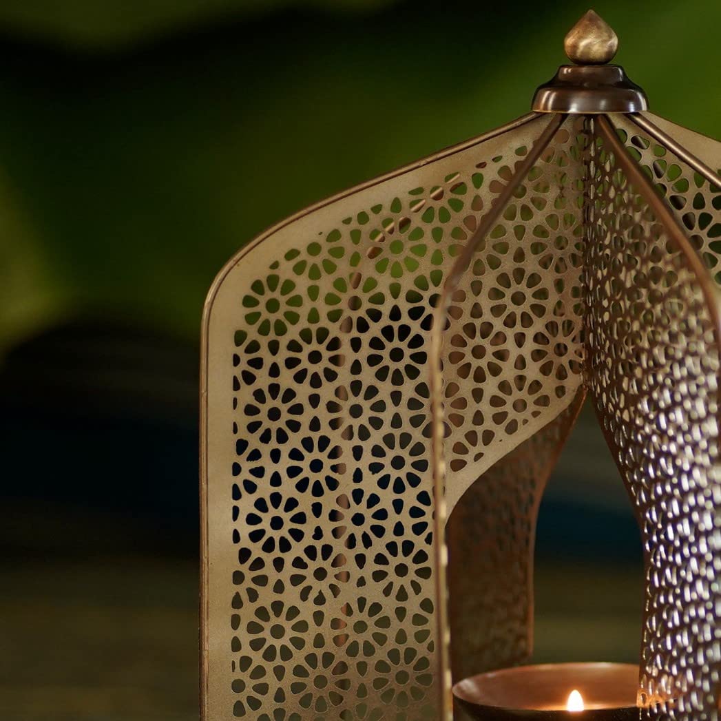 Metal Table T Light | Lamp Light For Home And Puja Essential
