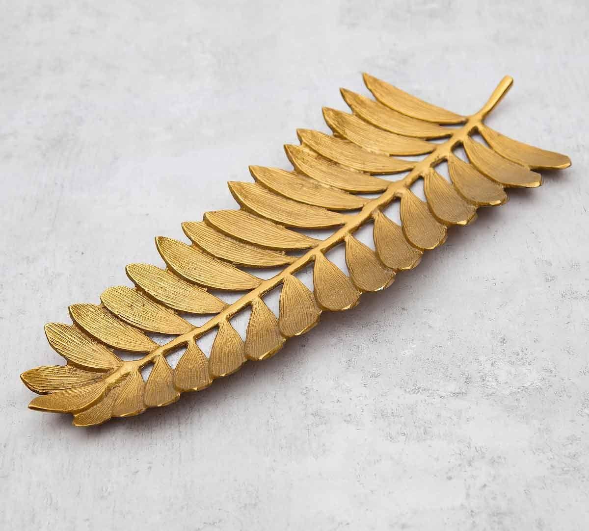 Hawthorn Leaf Serving Tray Platter | Decorative Tray Platter- 1Pc