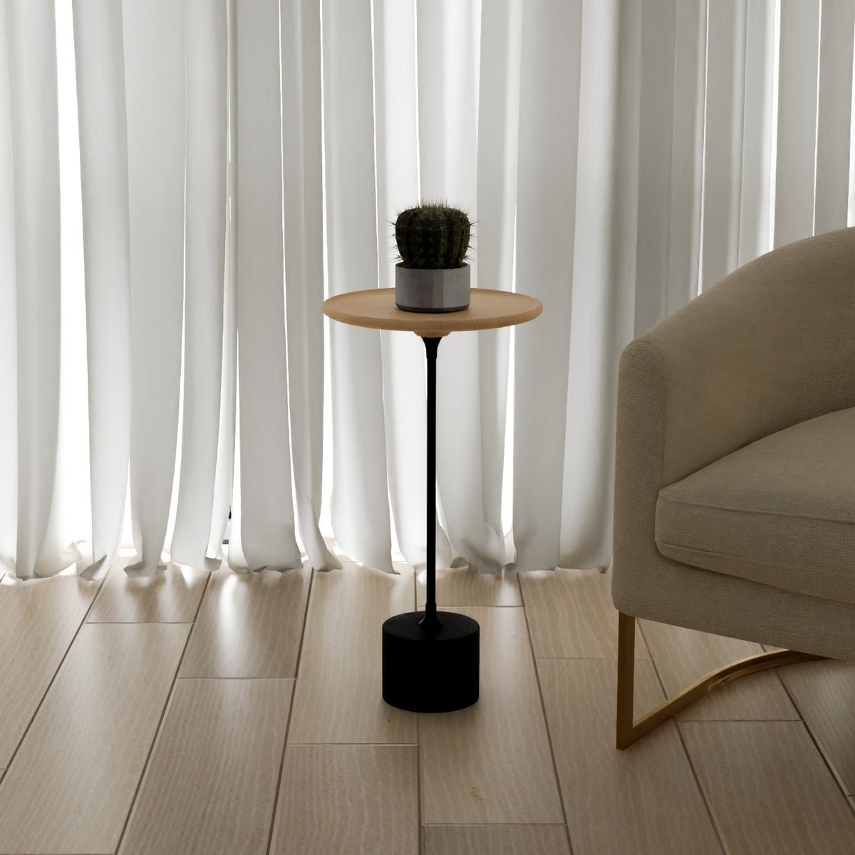 Avocado Agatha Accent Table