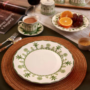 Green Lush Dinner Plate set of 4