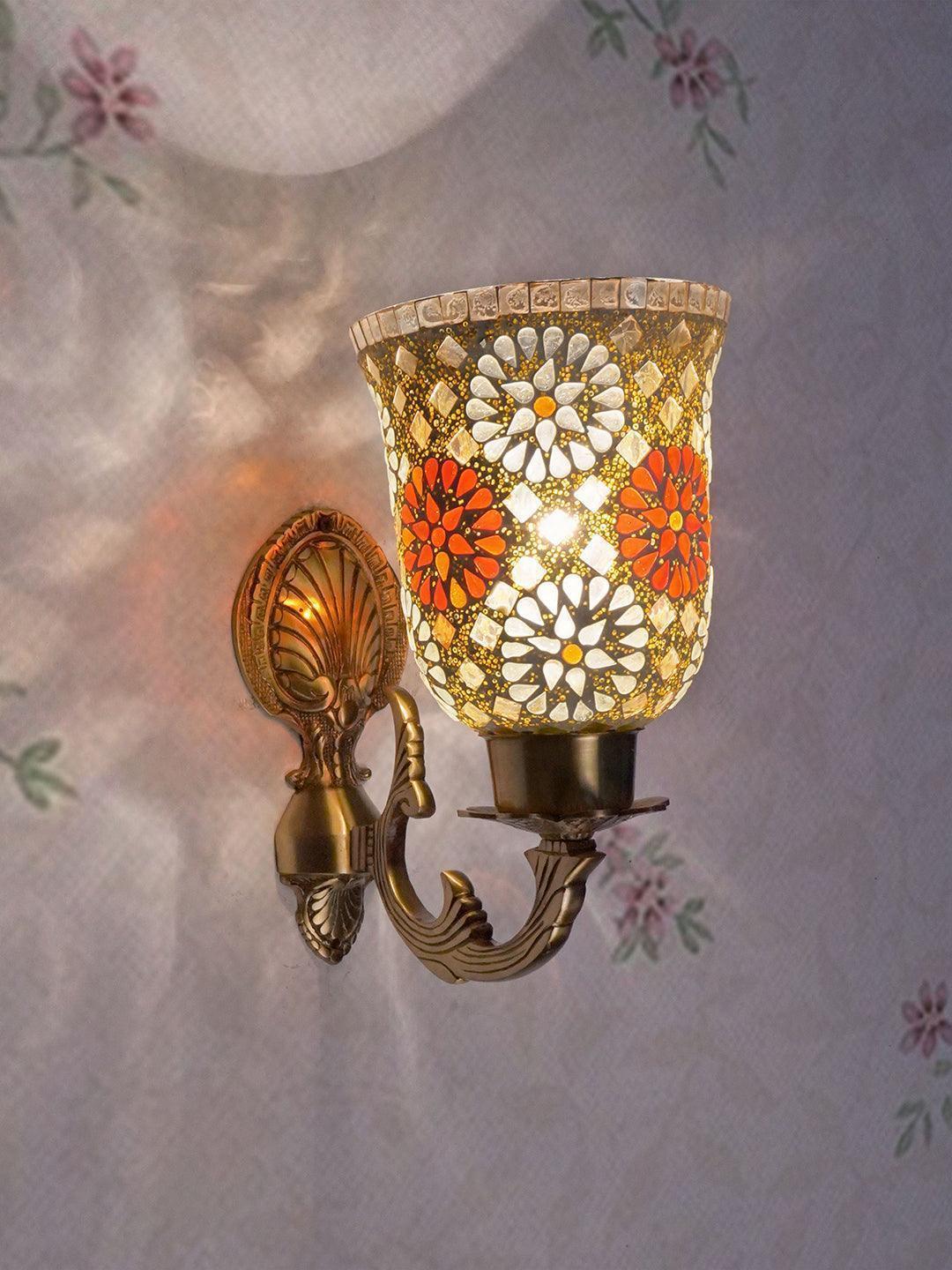 Decorative Mosaic Modern Glass Wall Light