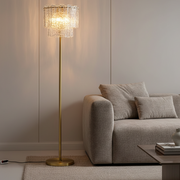 Lumiere Crystal Floor Lamp