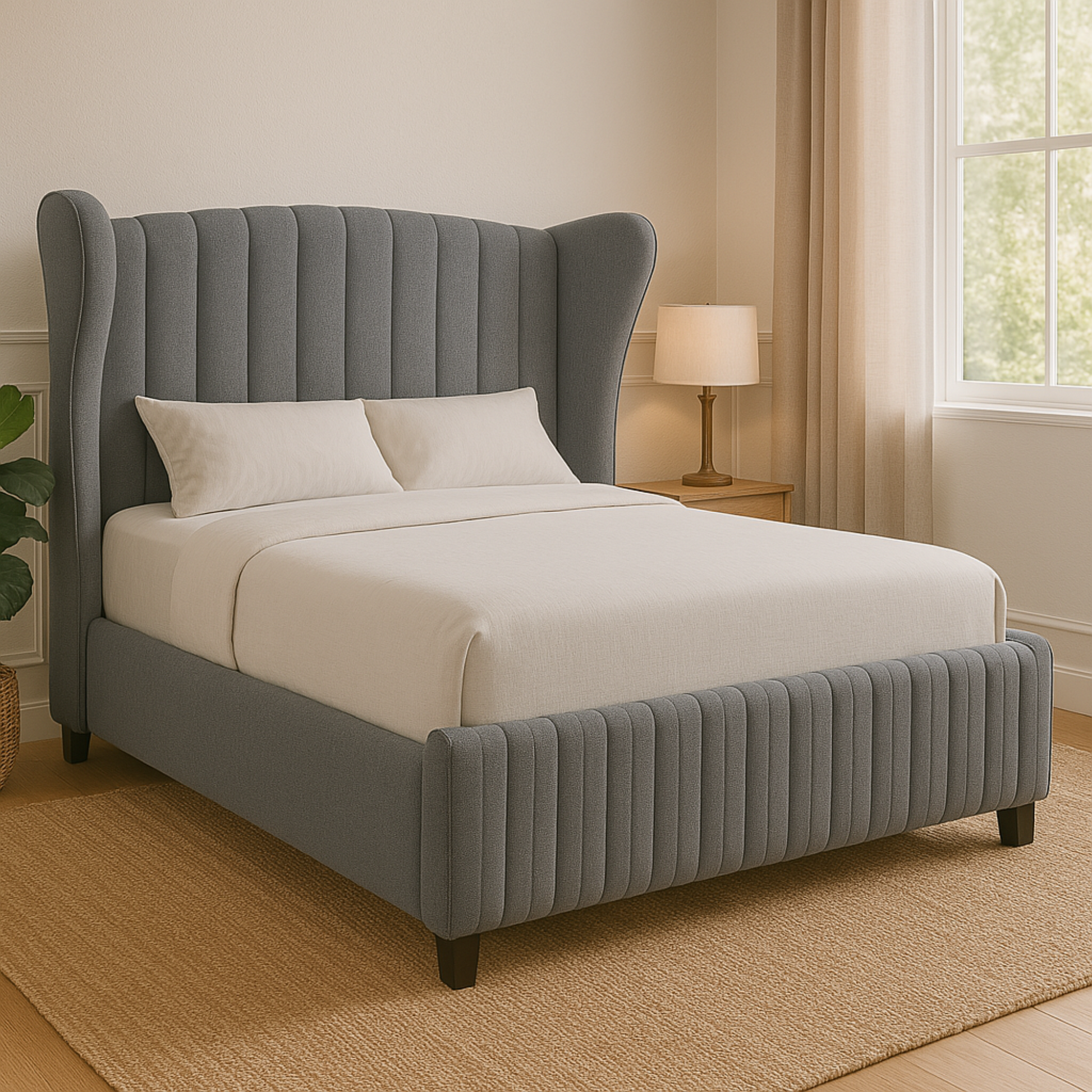 Royal luxury Italian Carved Wooden Beds