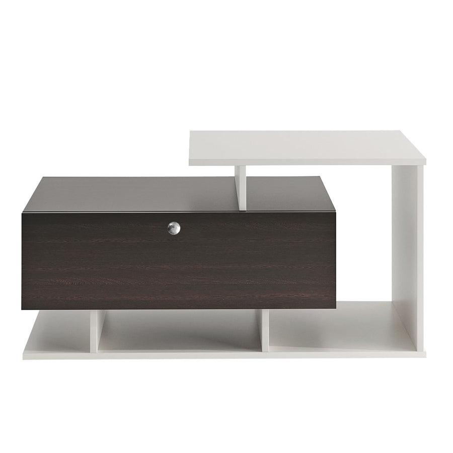 Coffee Table for Living Room with Storage Shelf - Breezia