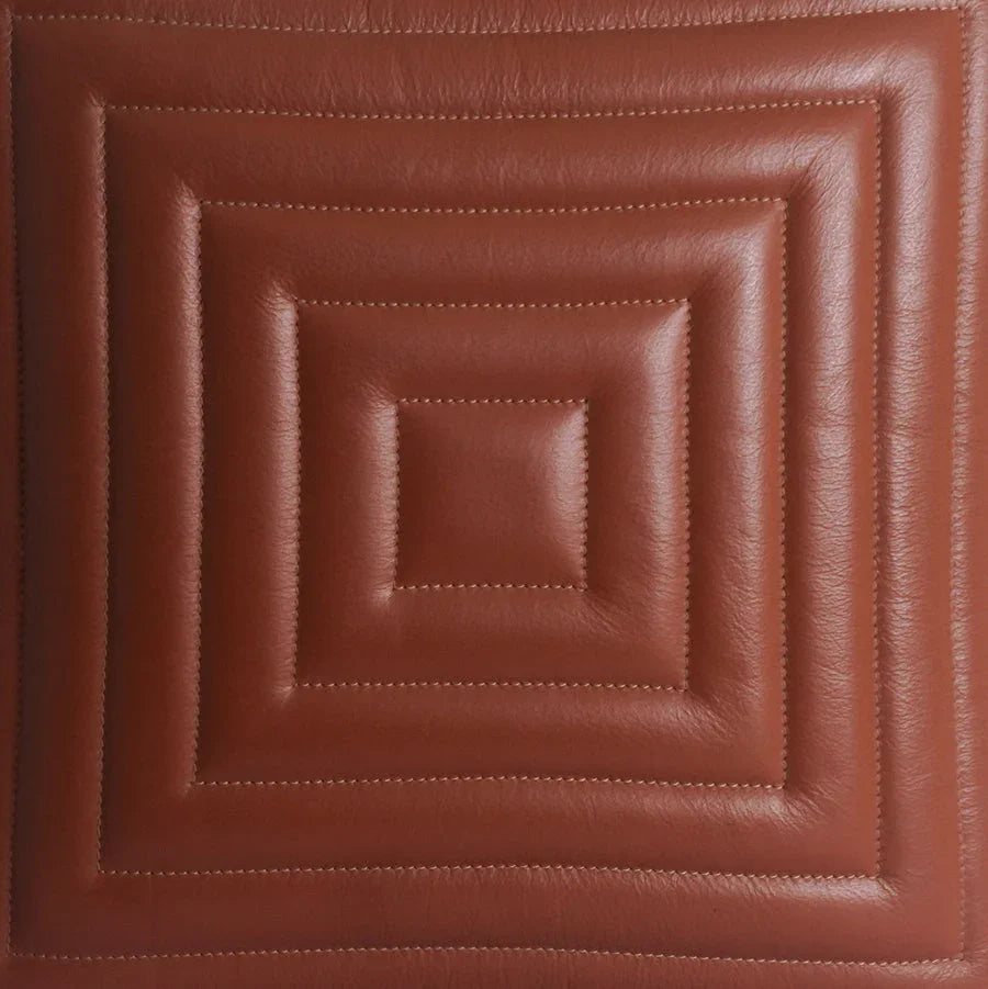 The Maze Cushion | Brown, Grey