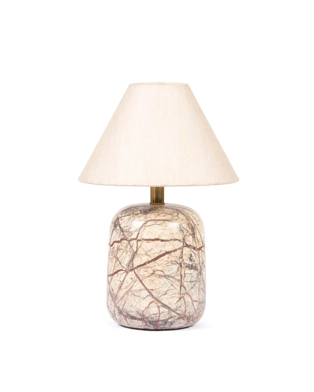Dune - Forest Brown & Linen lampshade | Table Lamp