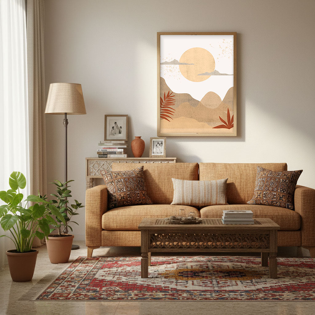 Dawn – Soft Morning Glow Wall Painting