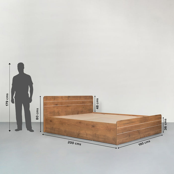 Minion Engineered Wood Non Storage Queen Bed