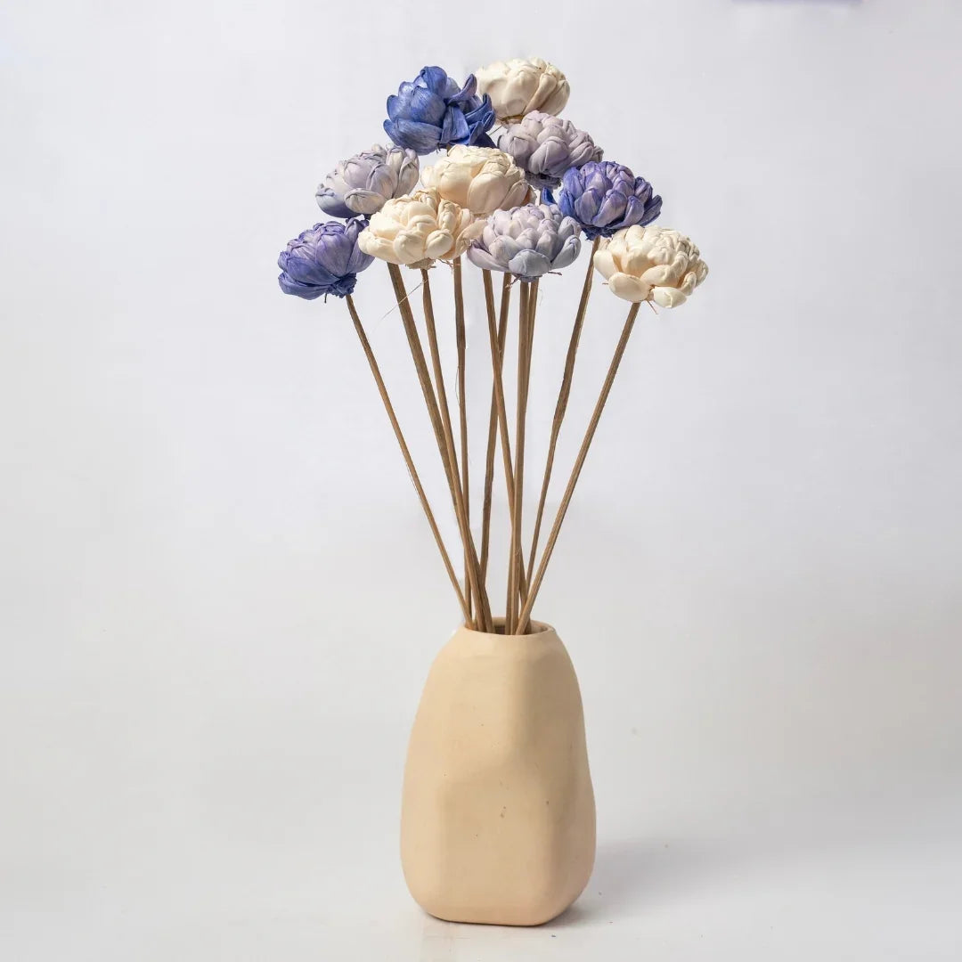 Twisted - 6 cm | Lavender, Purple and White