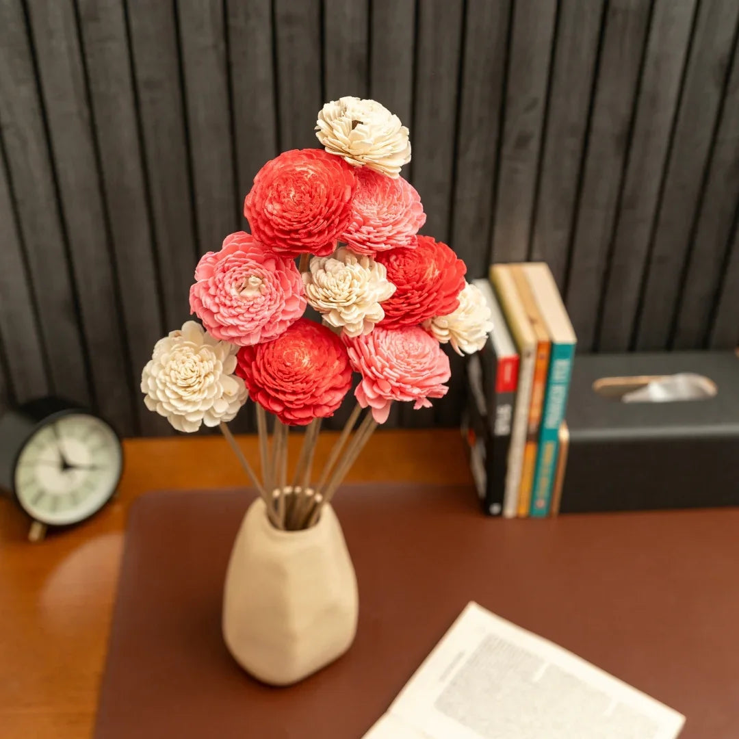 Bailey - 6 cm | Baby Pink, Pink and White