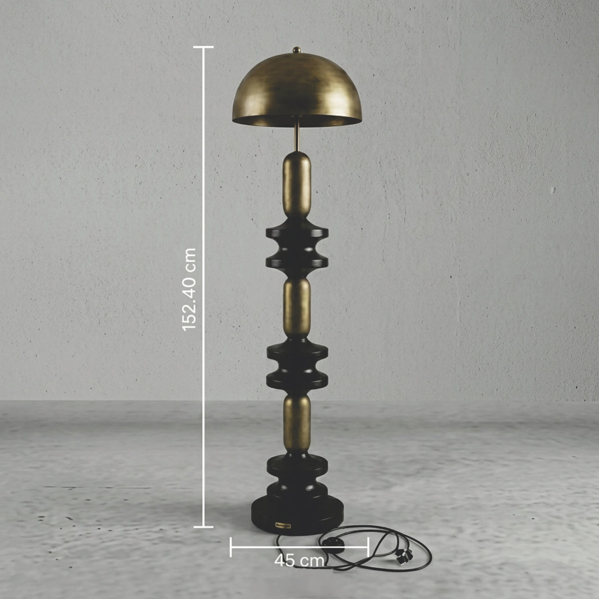 Totem Sculptural Floor Lamp