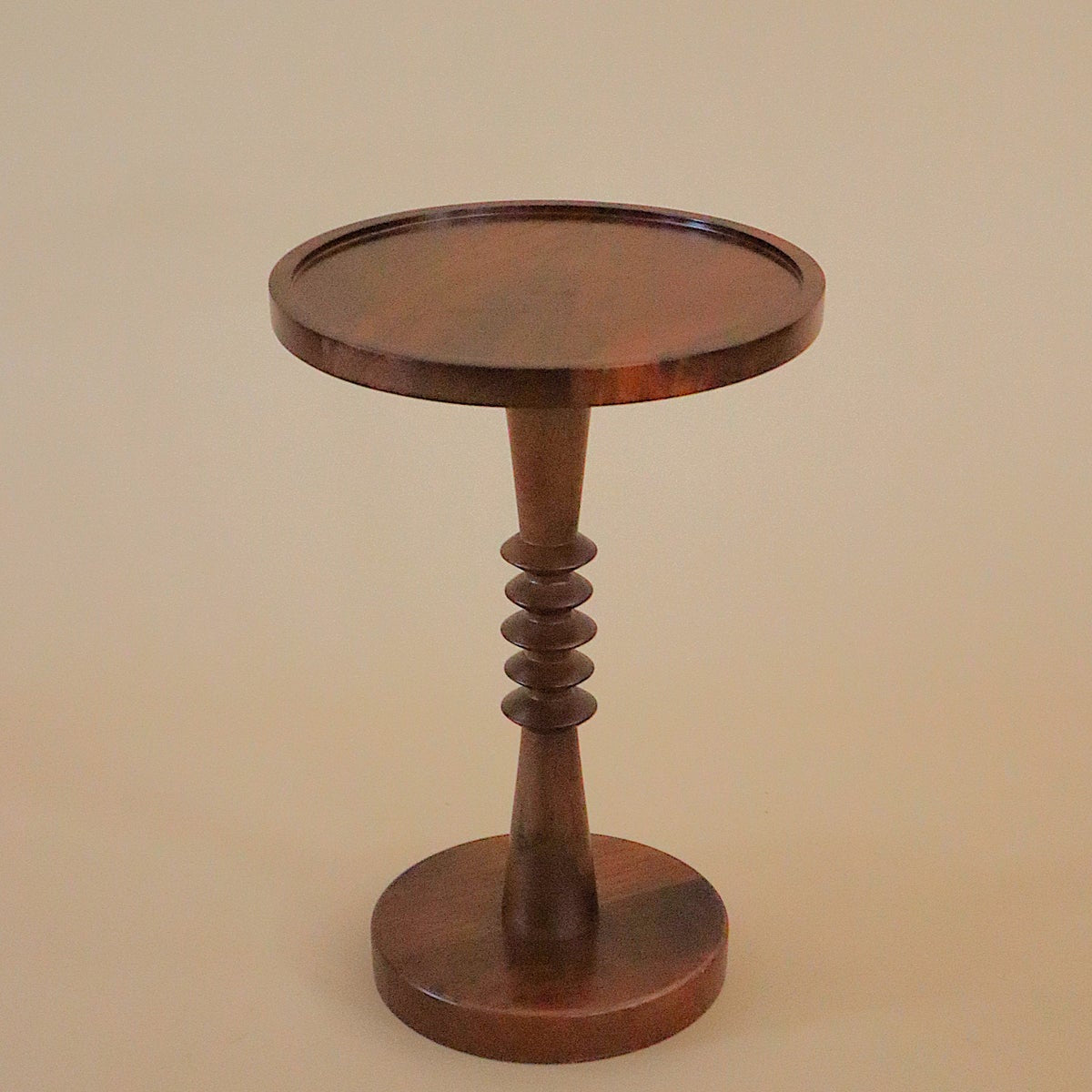 Swivel side table