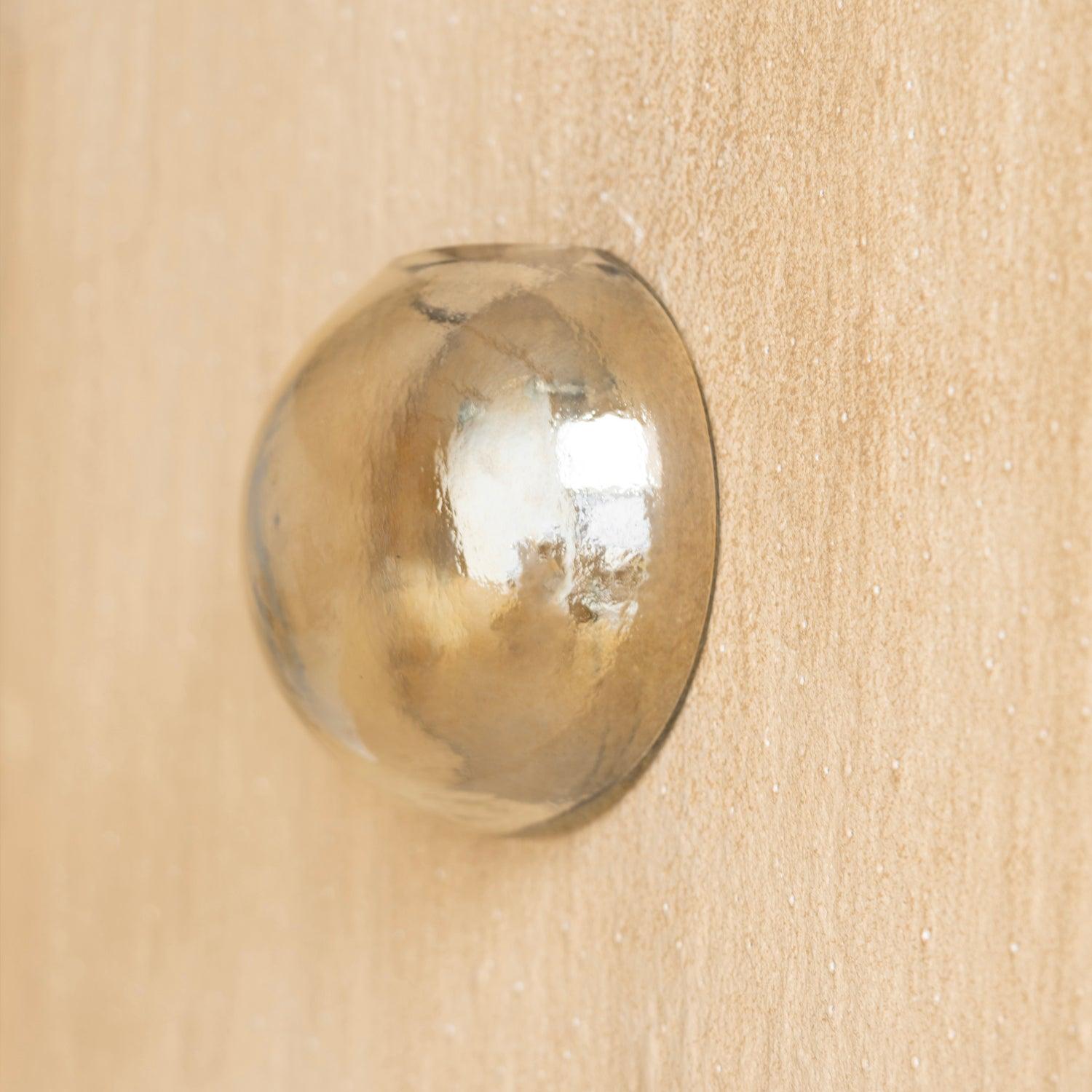 Elegant Handcrafted Glass Wall Vase for Home Décor | Drop Hanging Wall Décor