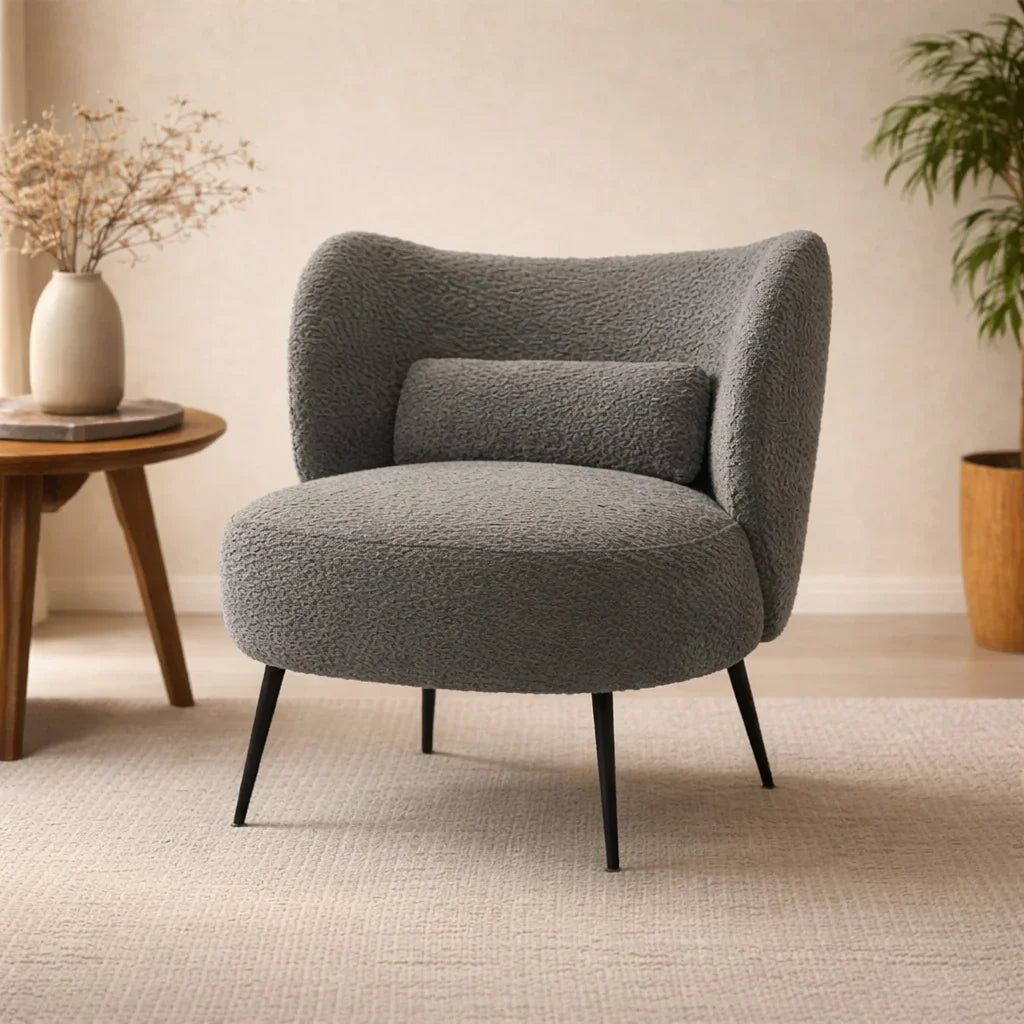 Collin Accent Chair | Wooden Frame