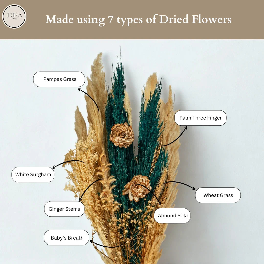 Earthy and Evergreen Bouquet