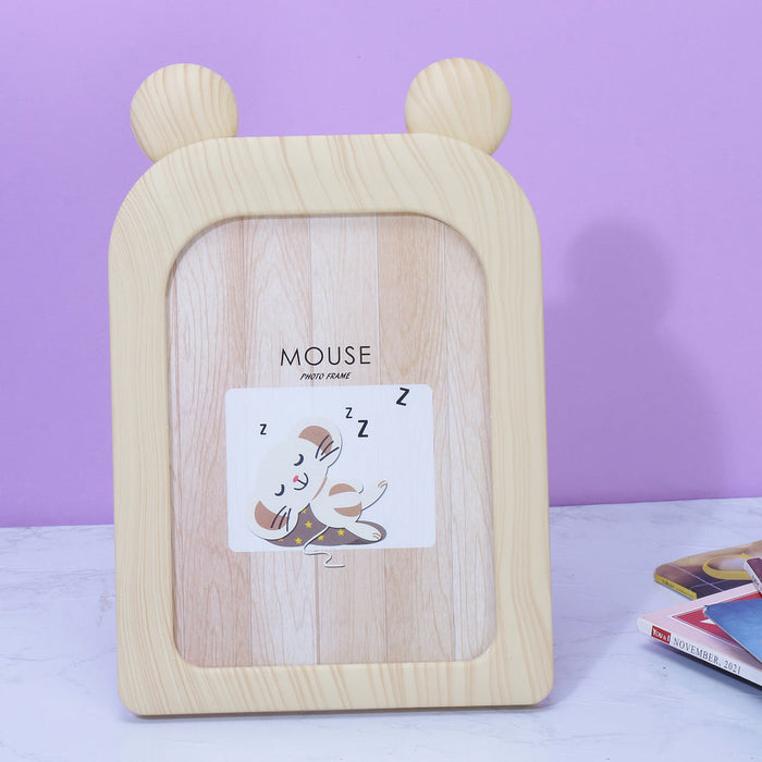 Charming Mouse Photo Frame | Cute Mouse-Shaped Picture Holder