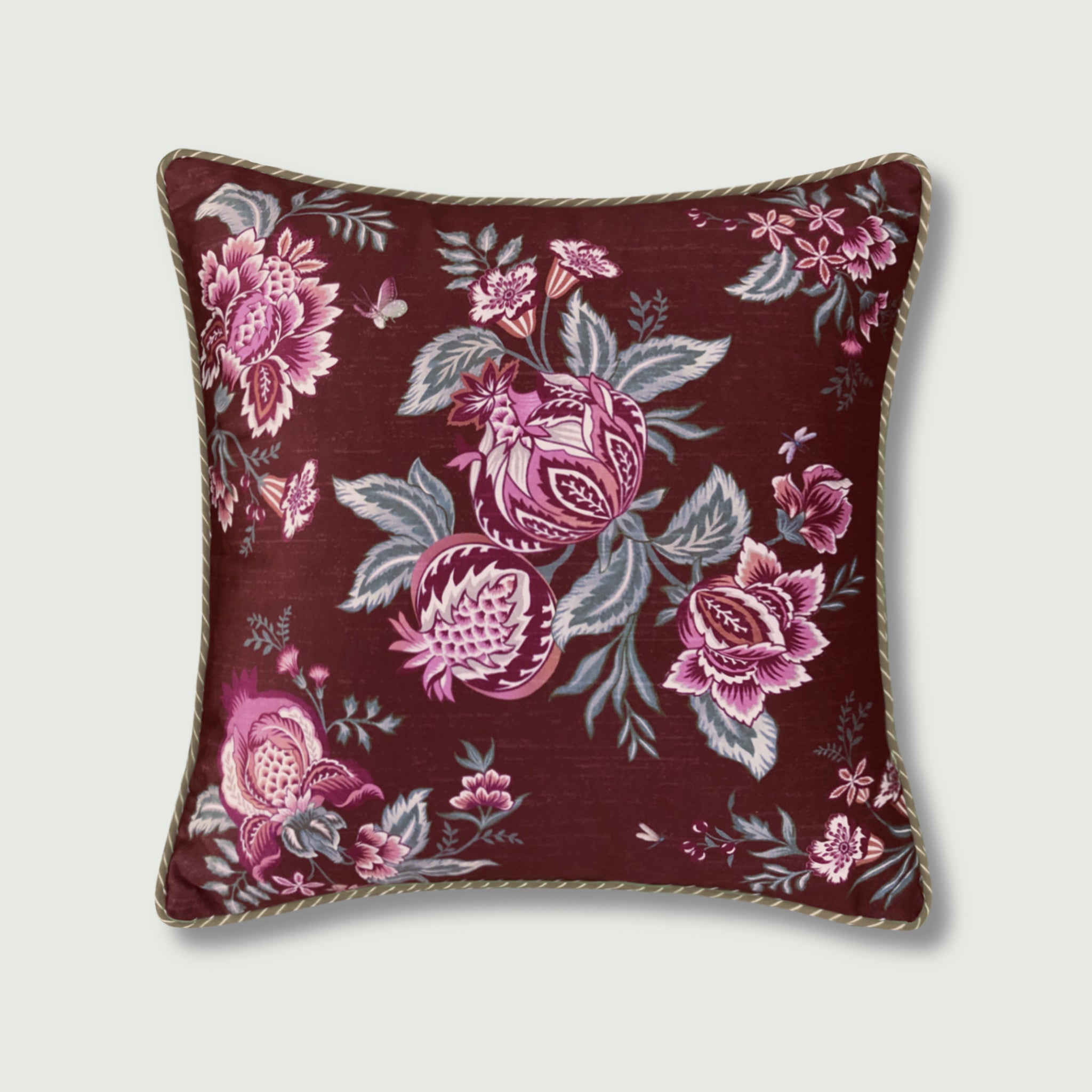 Pomegranate Botanical Cushion Cover