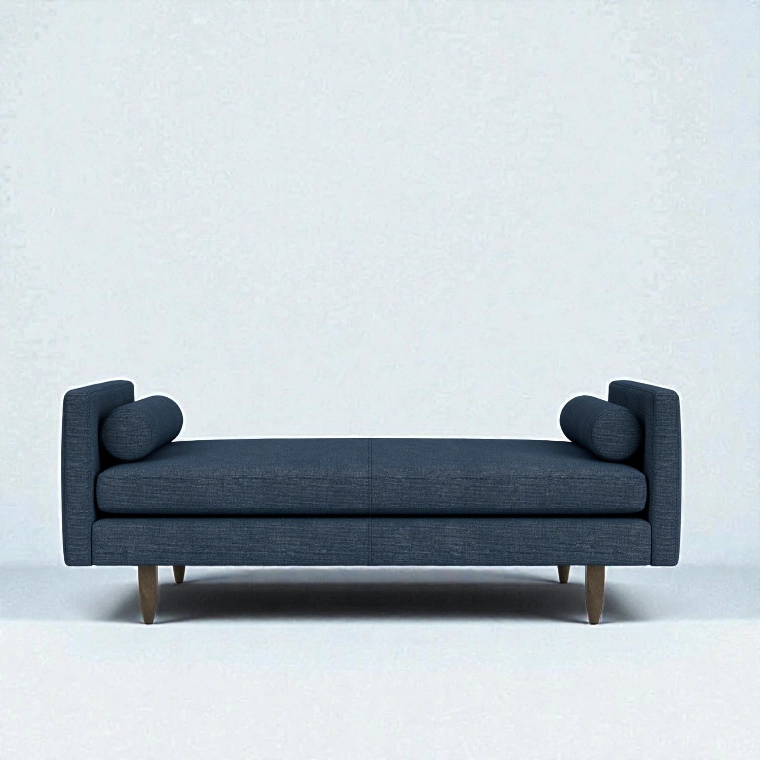 Armondis Solid Teak Wood & Fabric Upholstery Daybed/Chaise