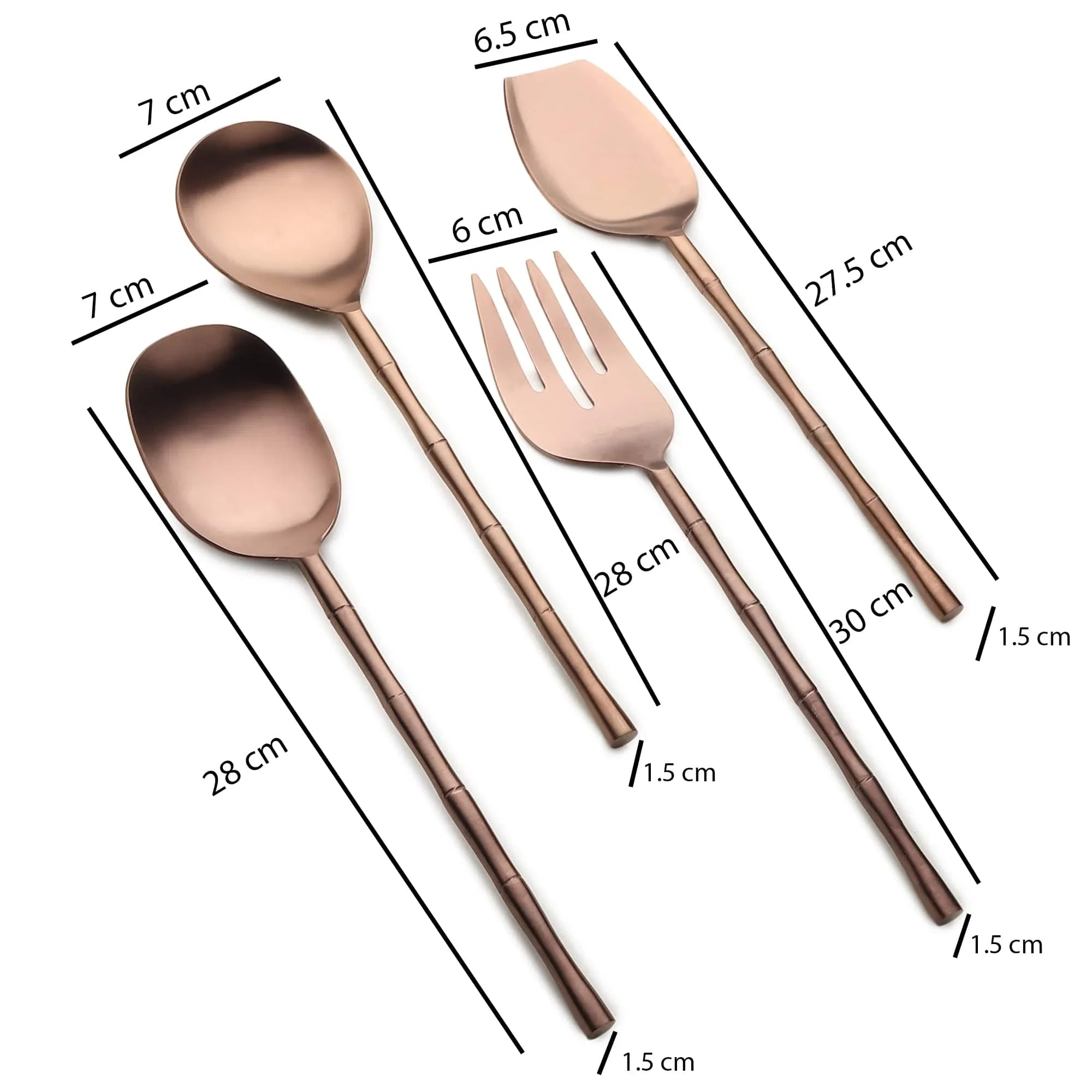 Bamboo Elegance Serving Set