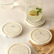 Veli Coasters In White Colour