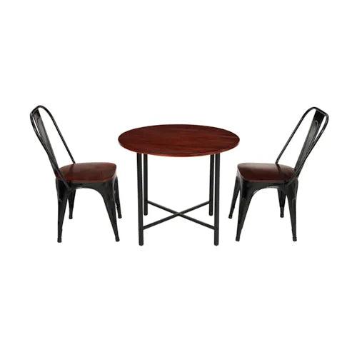 Penny Round Dining Table | Acacia Wood Dining Table for Modern Homes