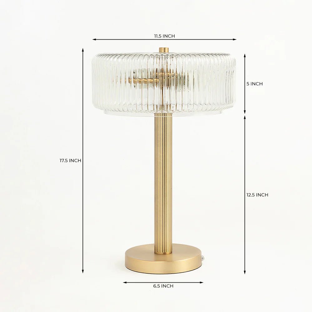 Golden Halo Table Lamp