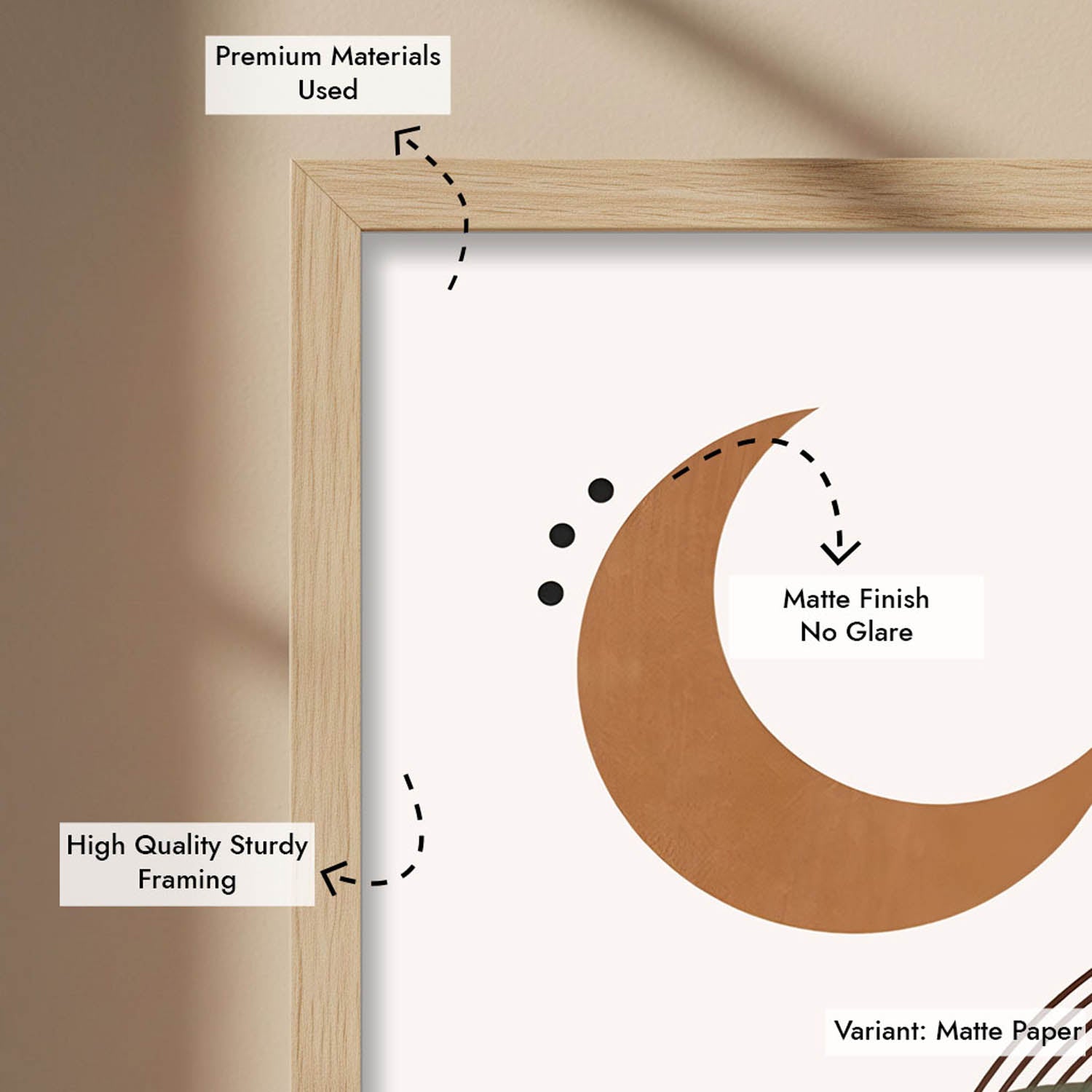 Moonlit Tropics Wall Painting