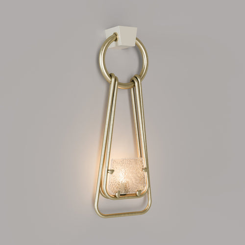 Orion Art Glass Sconce