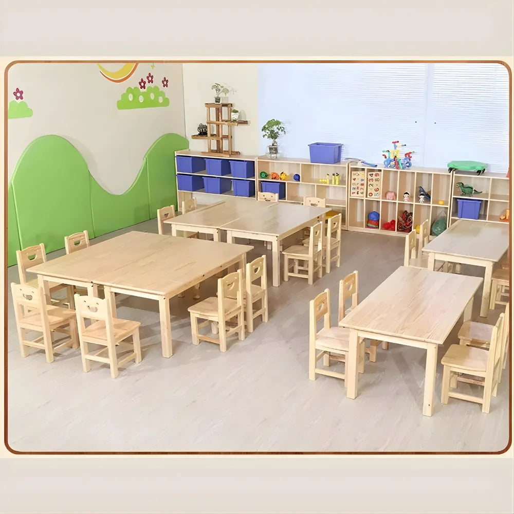 Modern 4 Seater Dining Table Set Study Table