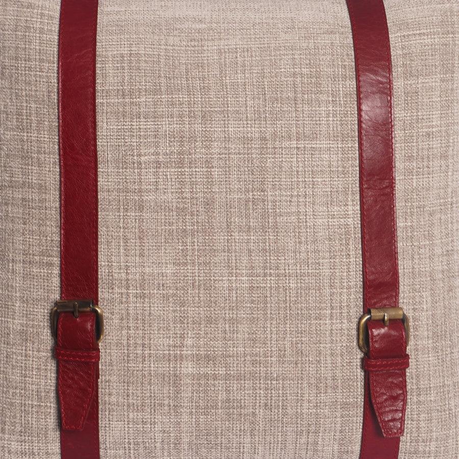 Buckle Cushion | Cream