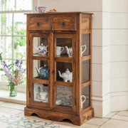 Sheesham Wood Kitchen Crockery Cabinet