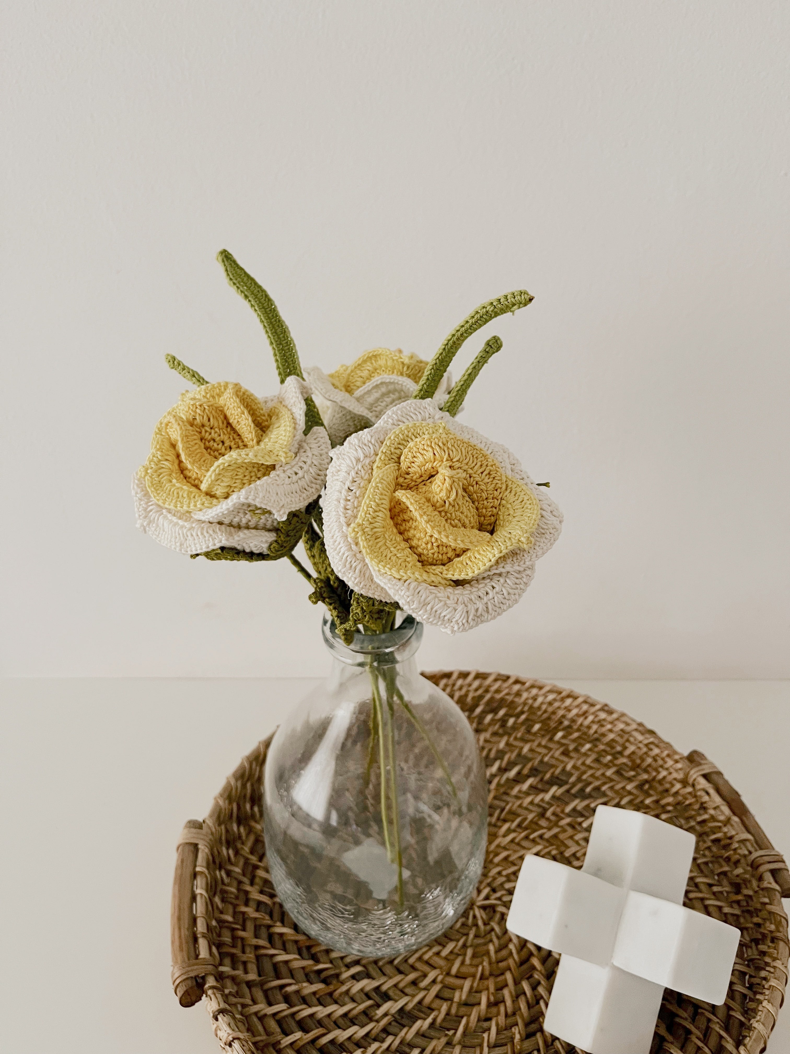 Gradient Thai Rose  - Crochet Flower