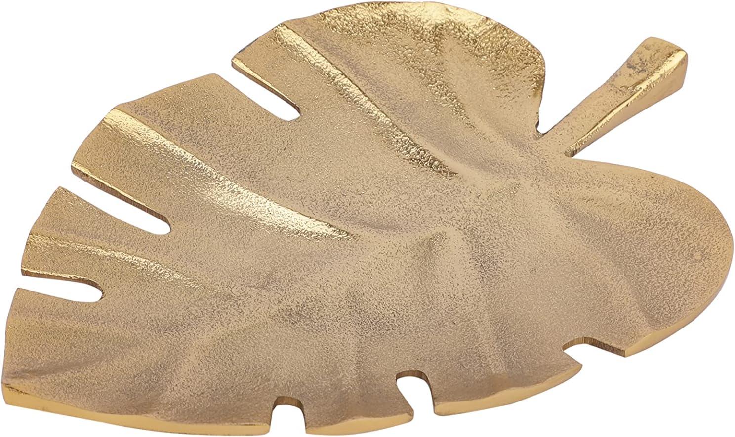 Monestra Palm Leaf Serving Platter Tray | Decorative Tray