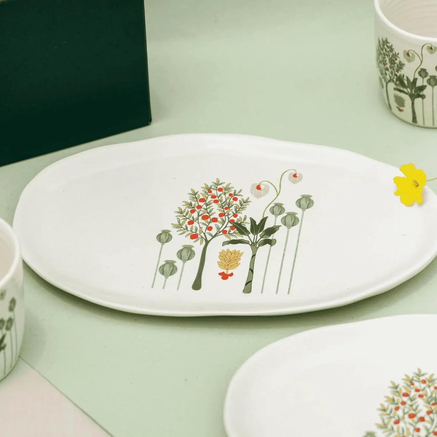 Bagh Platters | Modern Serving Trays for Snacks | Kitchen Trays for Gifting -  BUY 1 GET 1 FREE