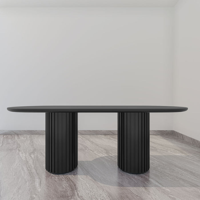 Dining Table With Round Legs