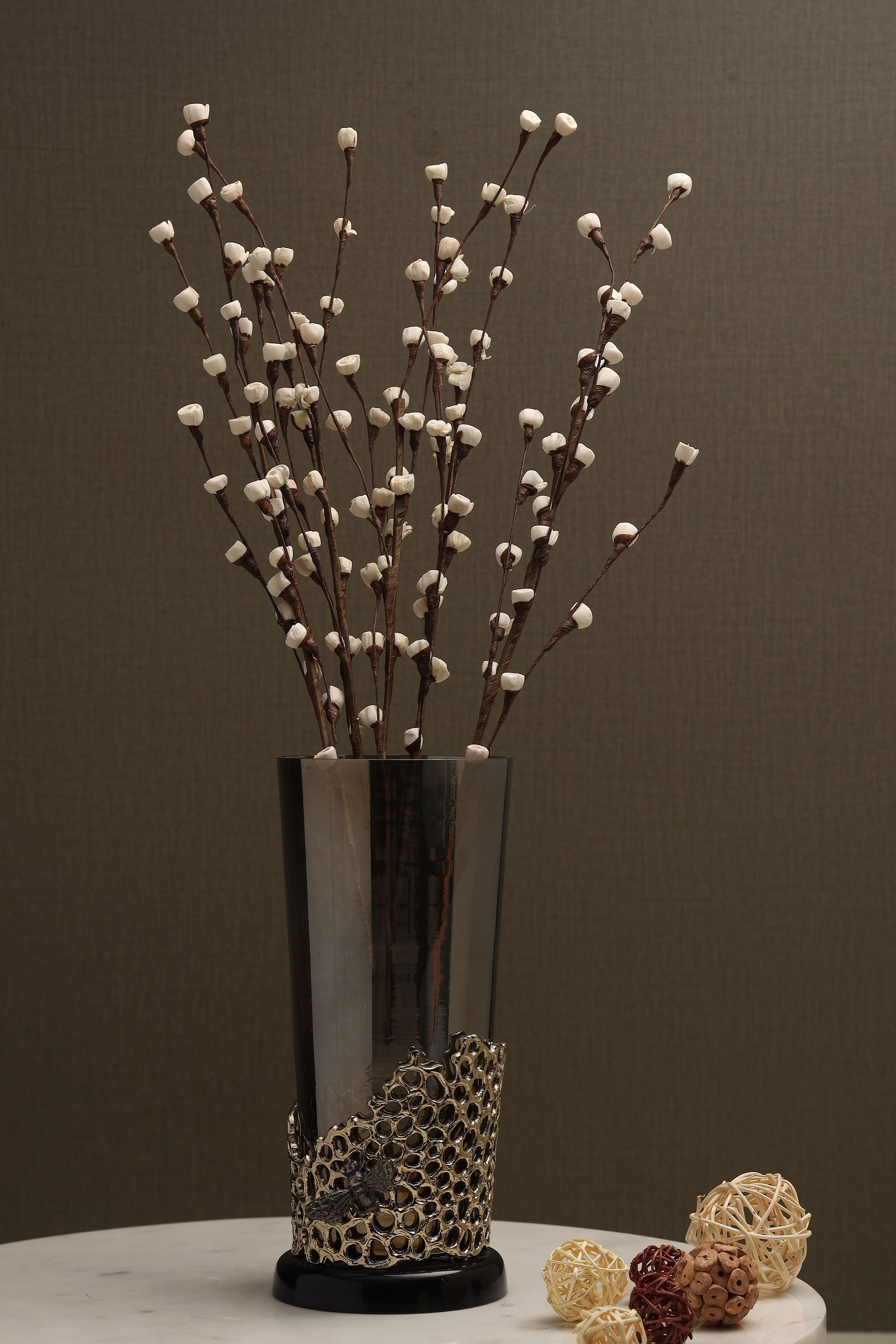 Bee Bobeche Vase for Living Room Decor
