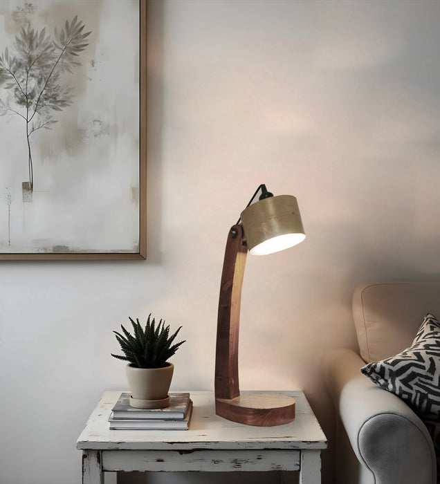 Alice Wooden Table Lamp | Bedside Lamps For Room