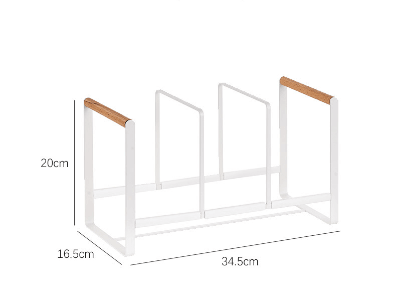 Three Compartment Plate Rack