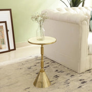 Flute Table | Gold