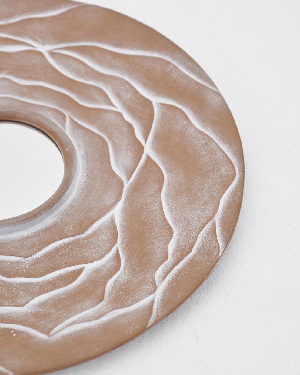 Orb Decorative Wall Mirror | Designer Round Mirror | Aesthetic Wall Mount Mirror