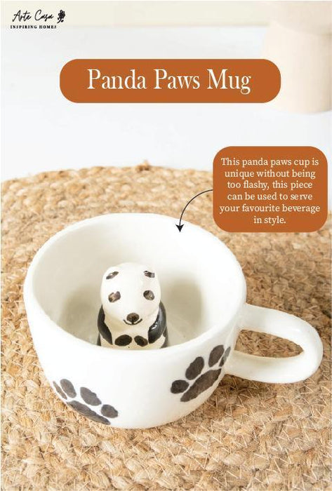 Panda Paws Coffee Mug | Modern Gifting Tea Cups & Printed Mugs