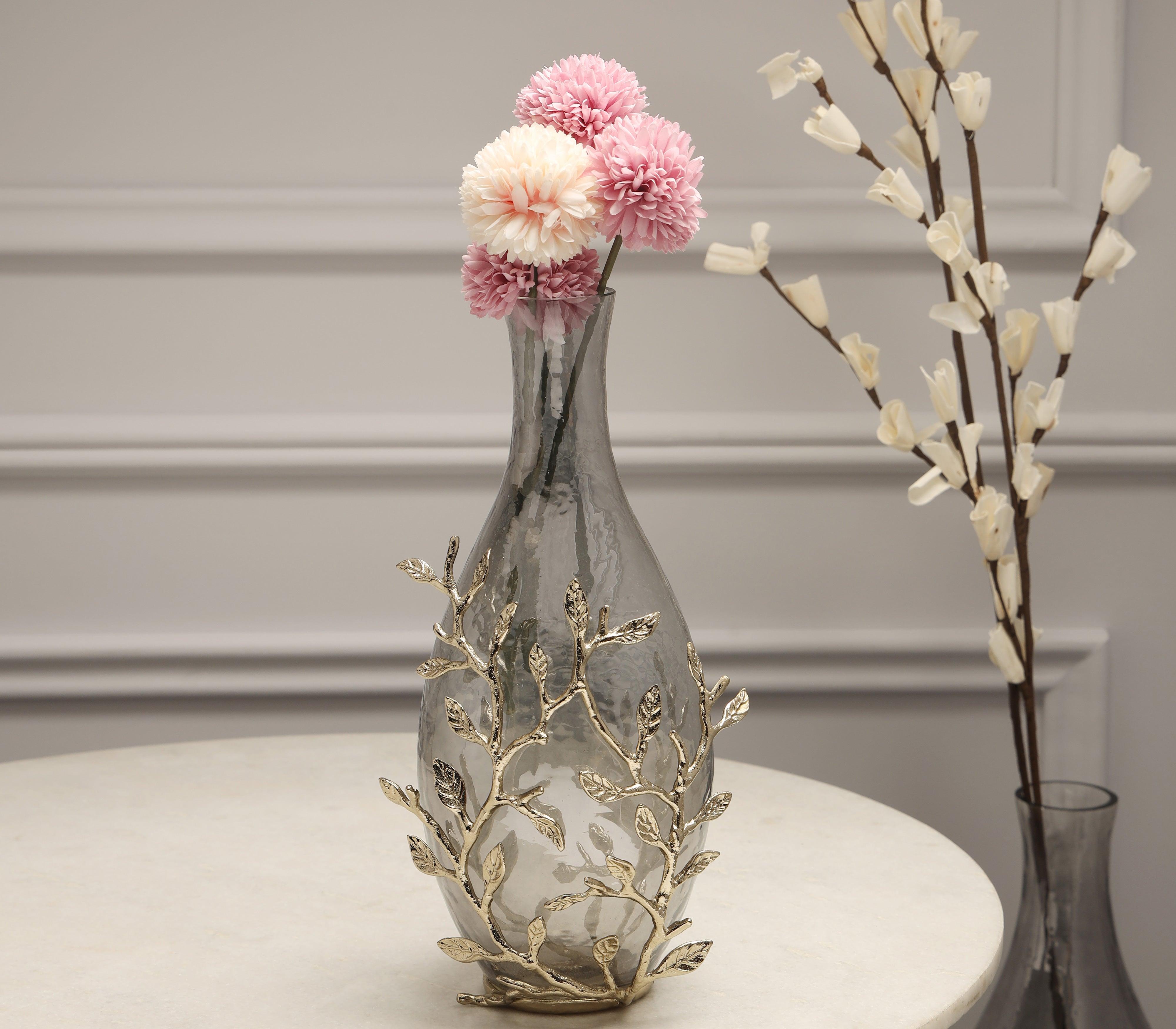 Tree of Life Vase | Gold Finished