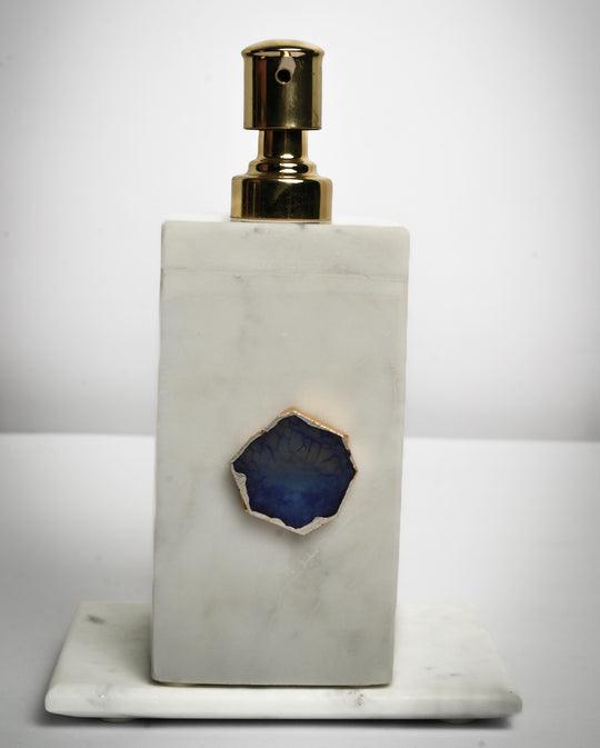 Agate with Marble Soap Dispenser For Bathroom