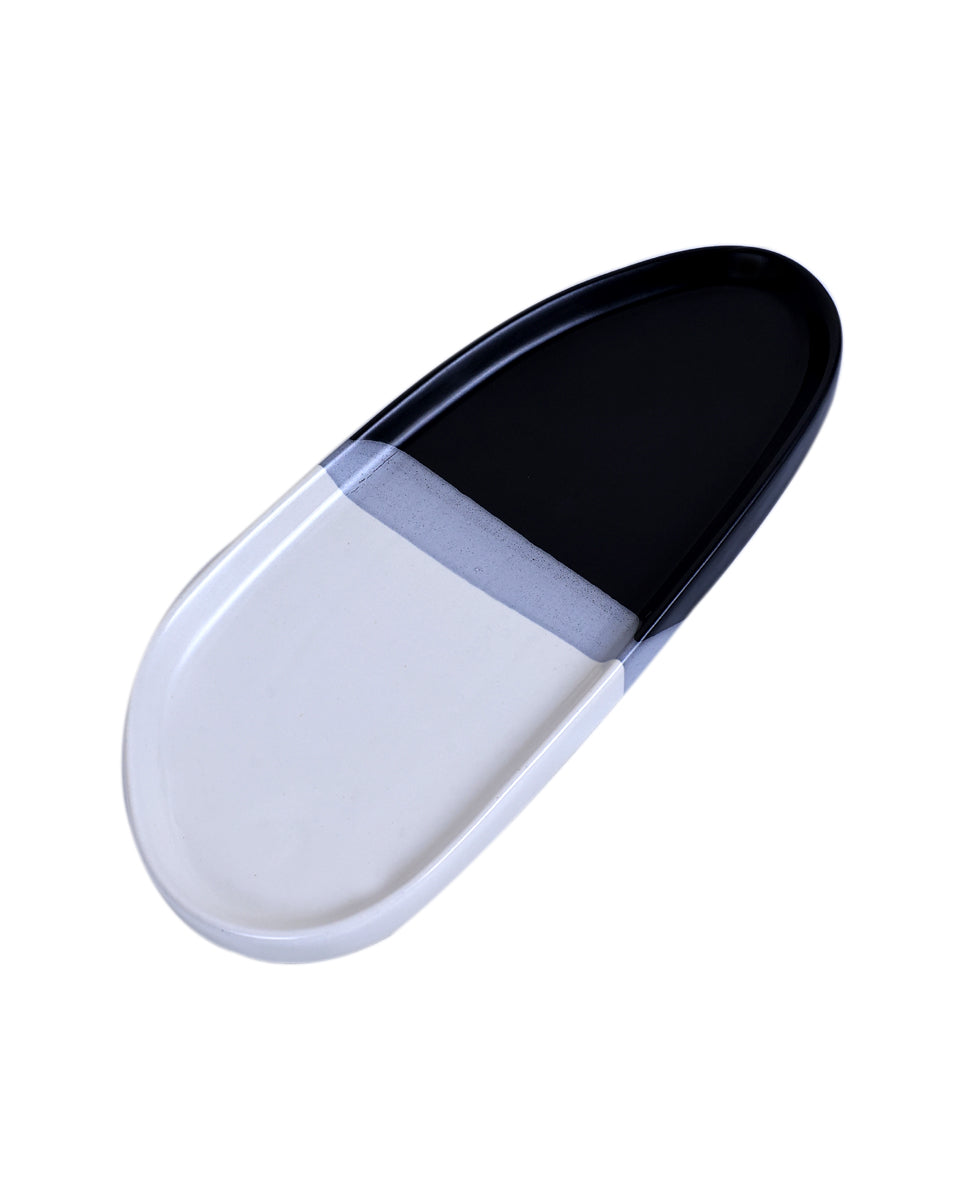 Yin Yang Sculptural Platter