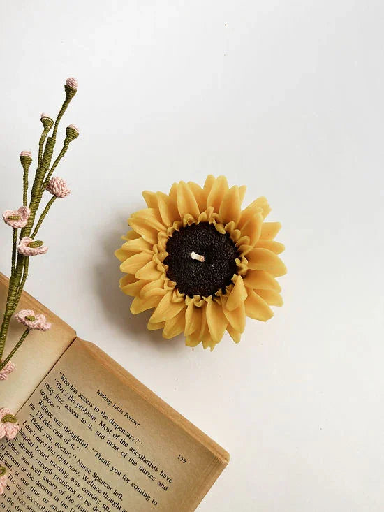 Sunflower Candle
