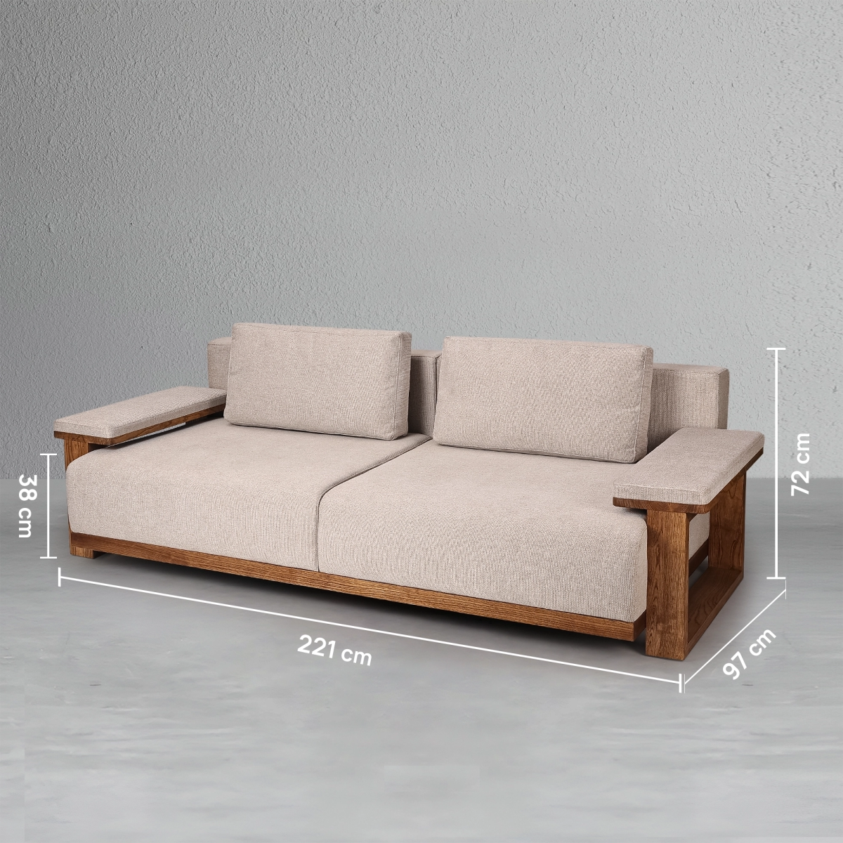 Kanso 3-Seater Sofa
