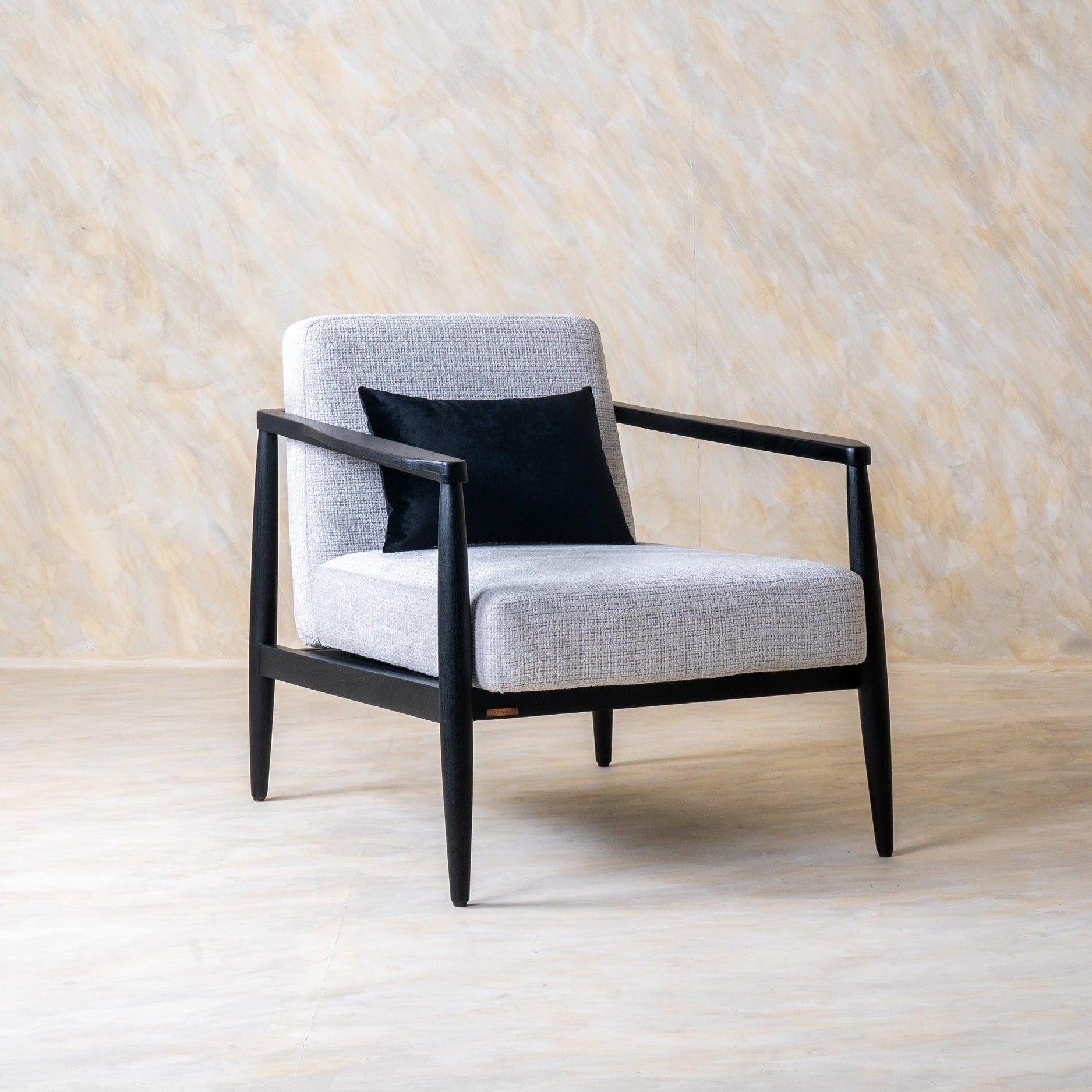 Archie Spindle Lounge Chair | Acacia Wood